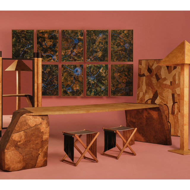 Mycelium muse exhibition reishi design miami