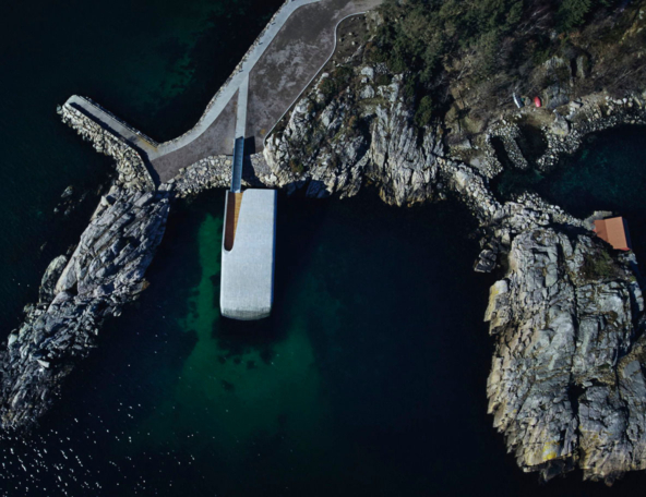 Snohetta Under overhead shot