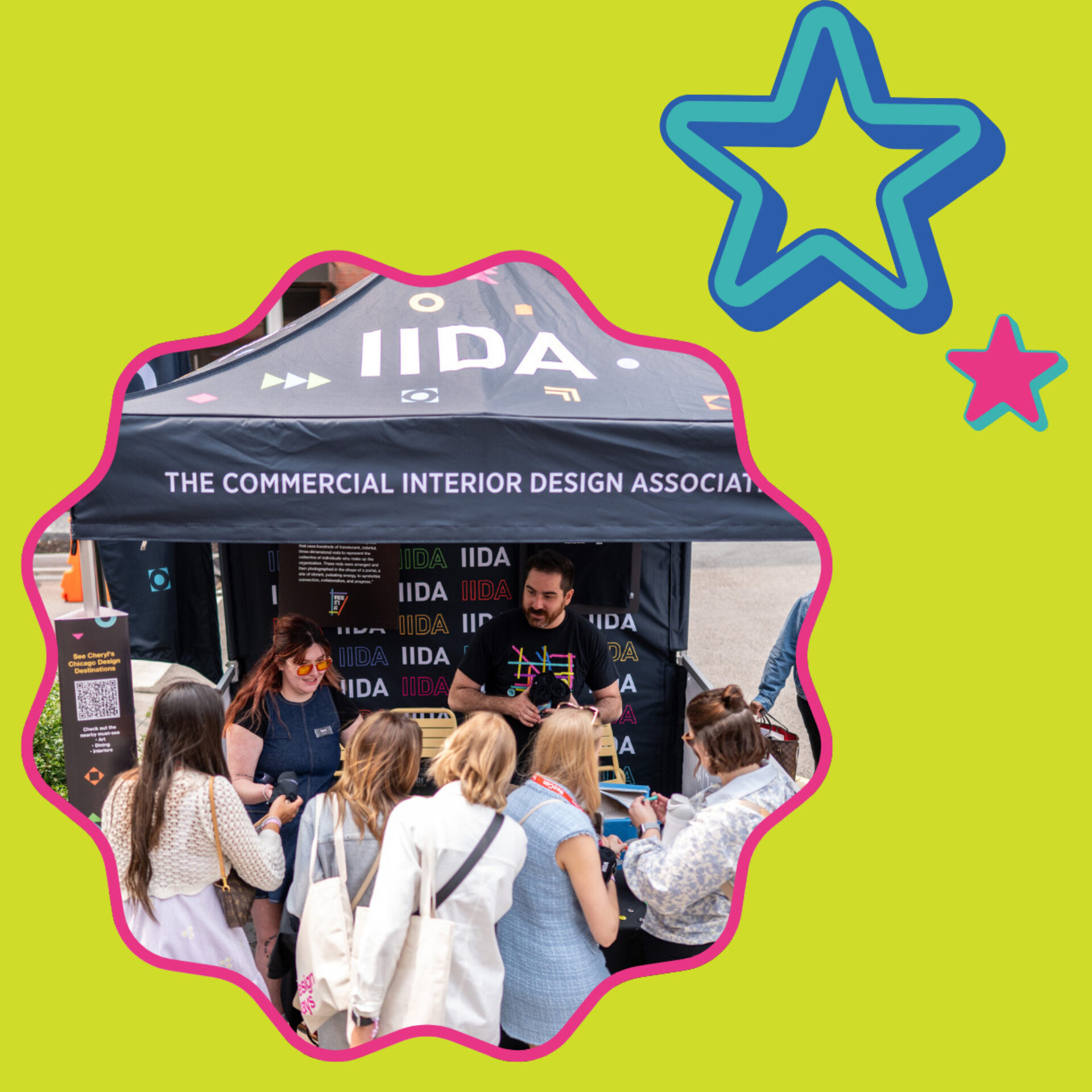 IIDA Wrapped 2025 FMDD booth