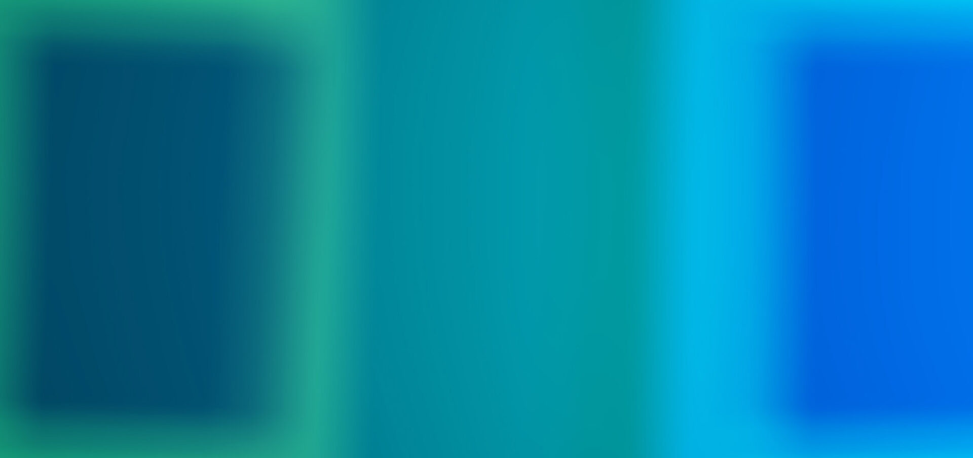 A series of blurred teal and blue shapes create an abstract, soothing background, evoking a sense of calm and tranquility.