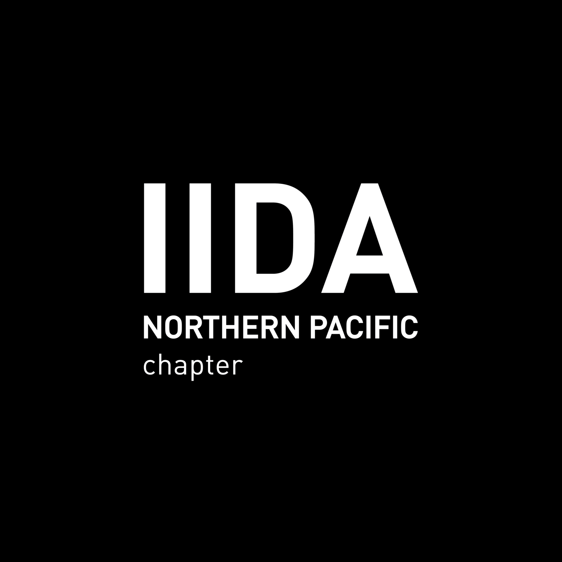 Black background with large white cropped letters UIDA centered above smaller text reading NORTHERN PACIFIC and chapter in bold sans-serif.